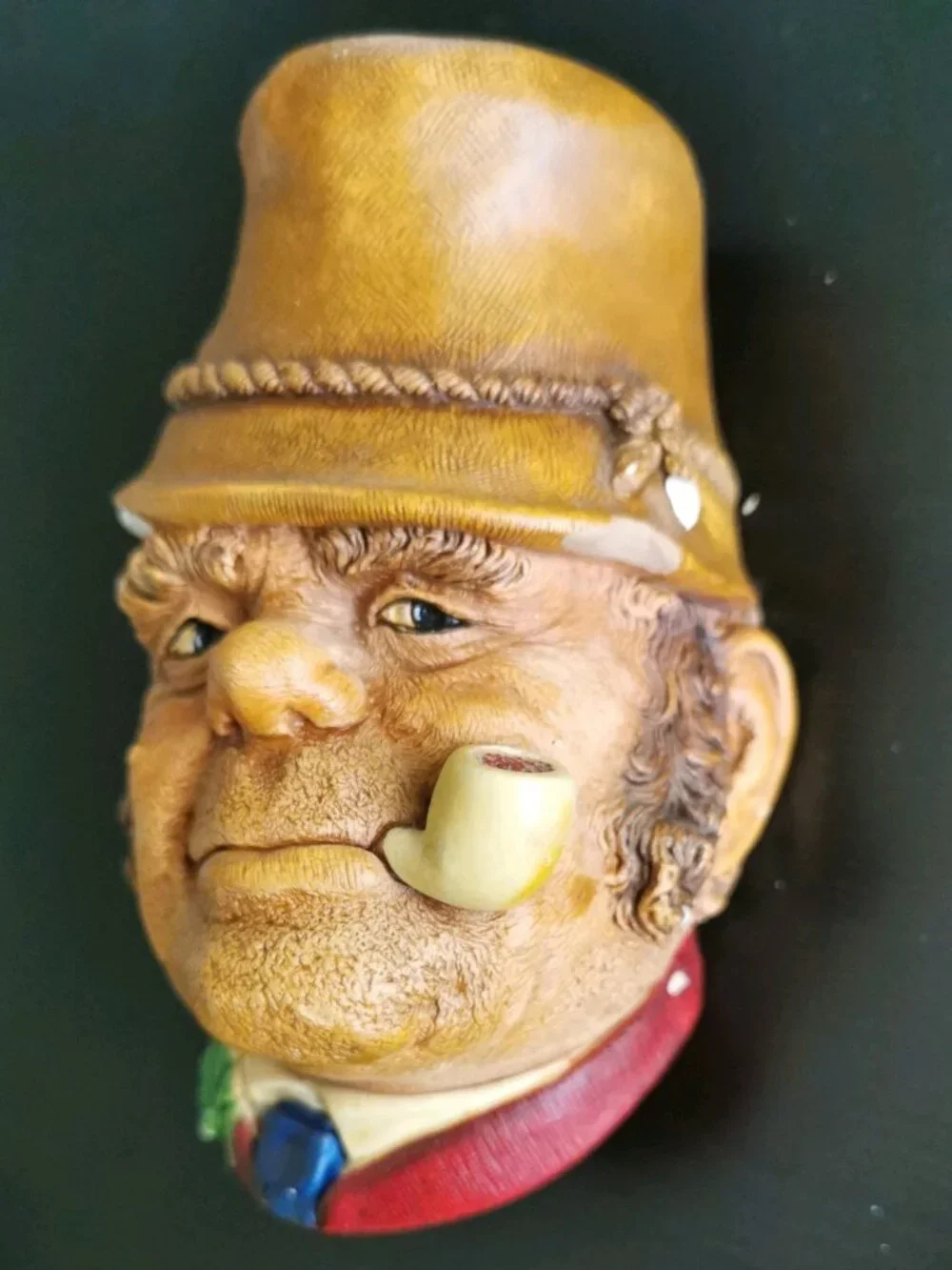 VRG 1969 Bossons Chalkware Head‎ PADDY England Made Collectible Wall Decor